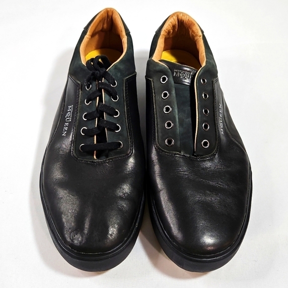 Alexander McQueen Puma Black Shoes Sz 11 - Picture 1 of 8